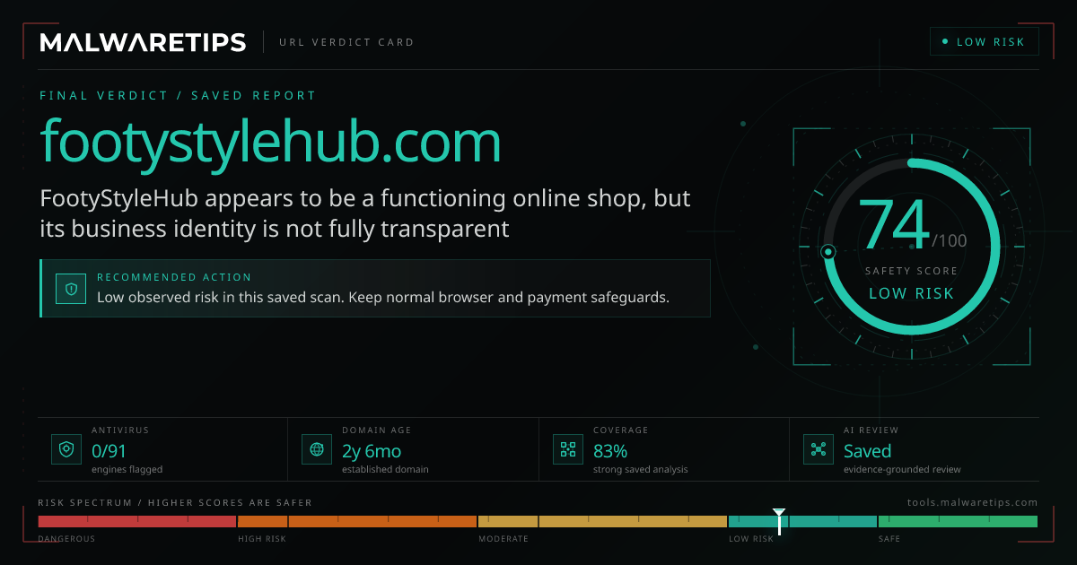 Footystylehub.com: Is It Safe? Our Verdict + Full Report