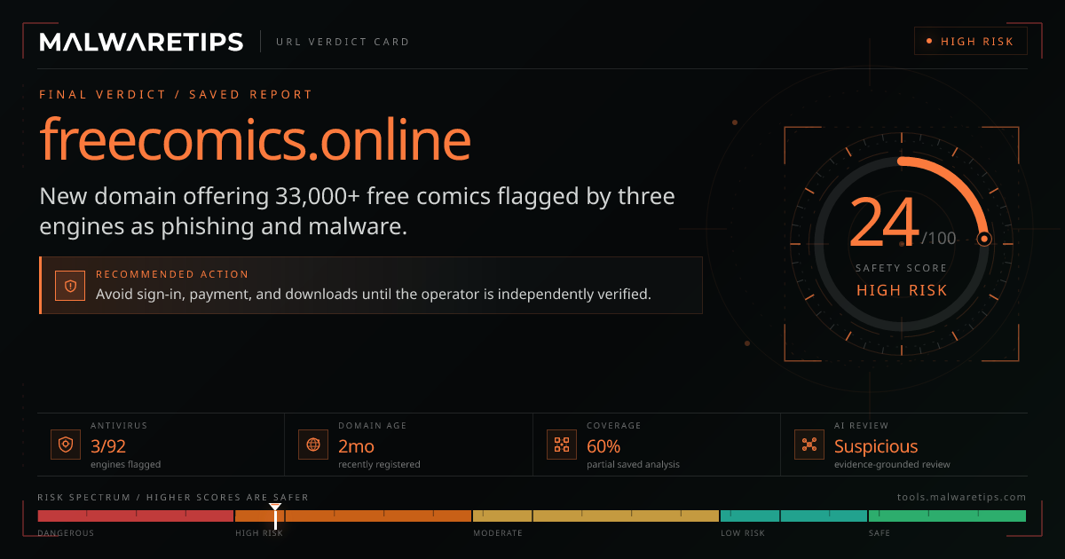 Freecomics.online: Scam or Legit? Check Before You Click