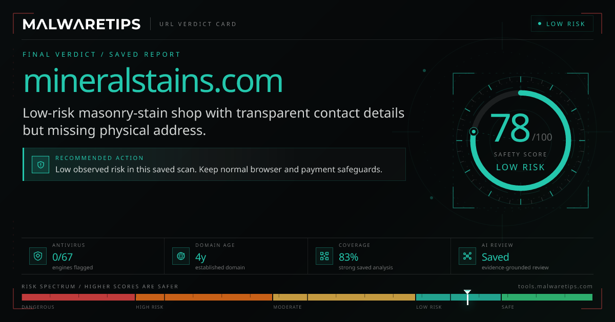 Mineralstains.com: Is It Safe? Our Full Trust Report