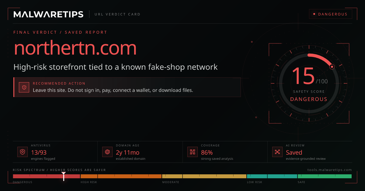 Northertn.com: Scam or Legit? Don't Order Before Reading