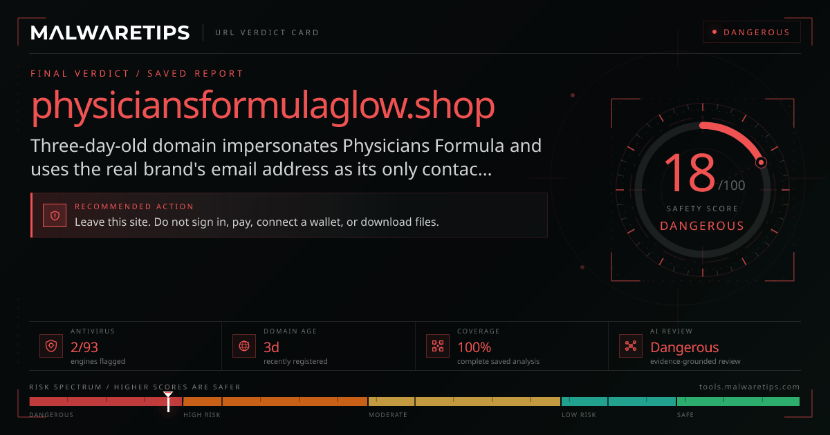 Physiciansformulaglow.shop: Is This Store a Scam? Read First