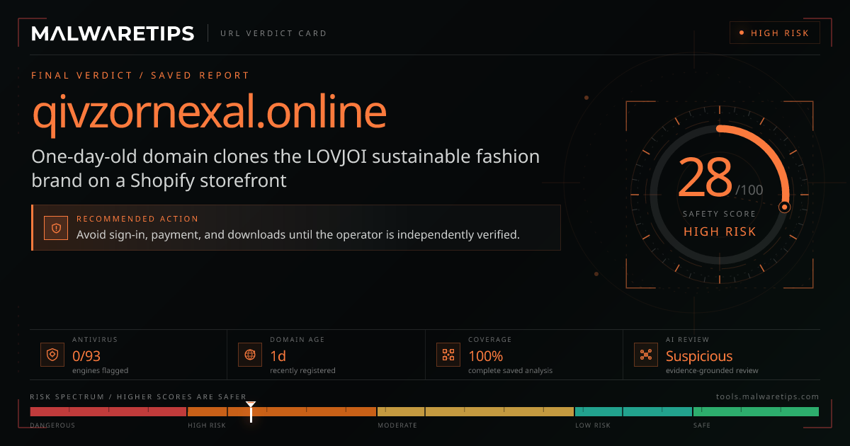 Qivzornexal.online: Scam or Legit? Read Before You Order
