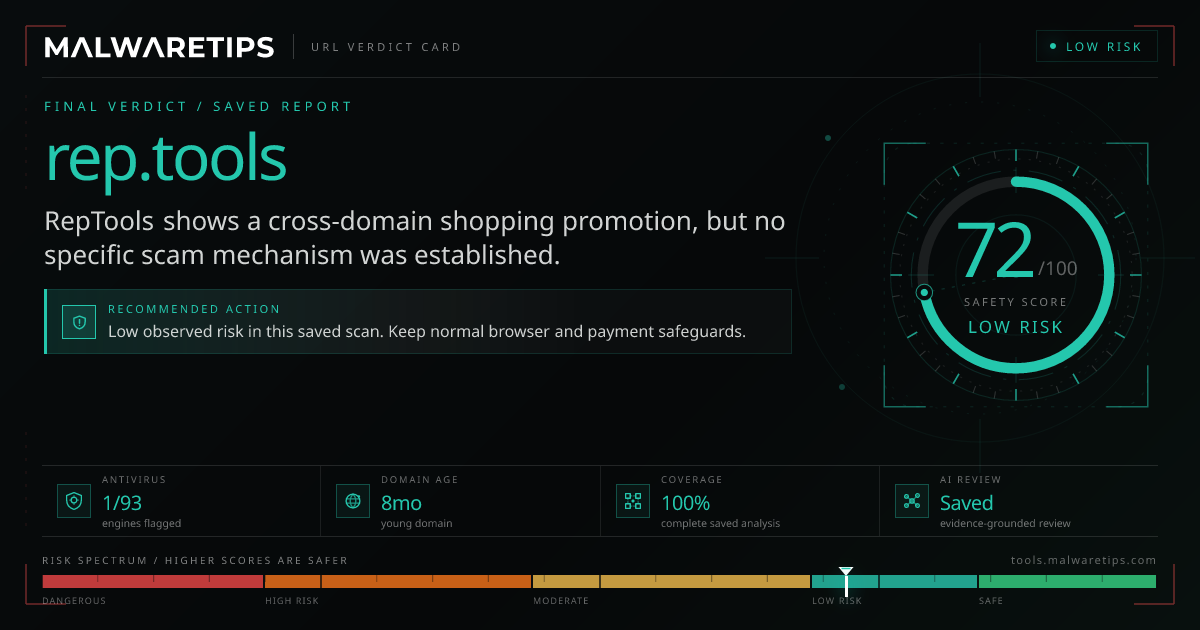 Rep.tools: Is It Safe? Our Verdict + Full Report