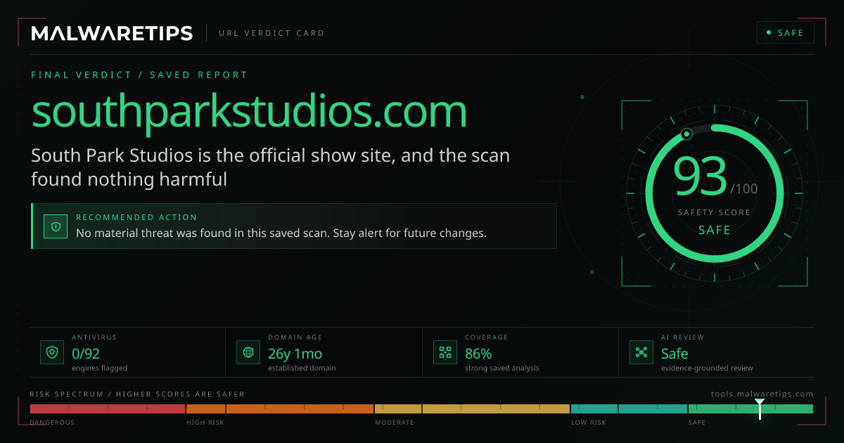 Southparkstudios.com: Is It Safe? Our Honest Findings