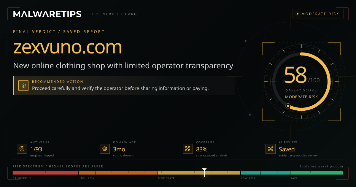 Zexvuno.com: Is It Safe? Run a Free Scan First