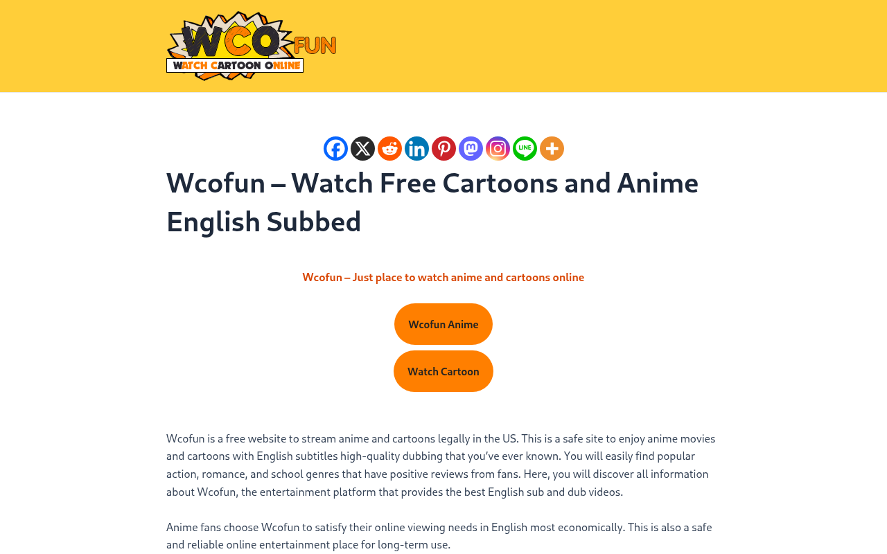 Screenshot of wcofun.watch