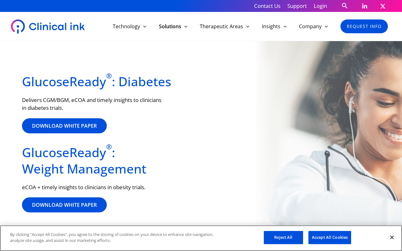 Screenshot of clinicalink.com