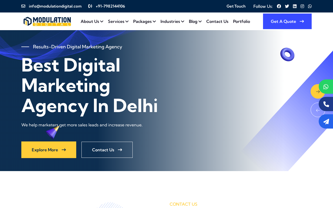 Screenshot of modulationdigital.com