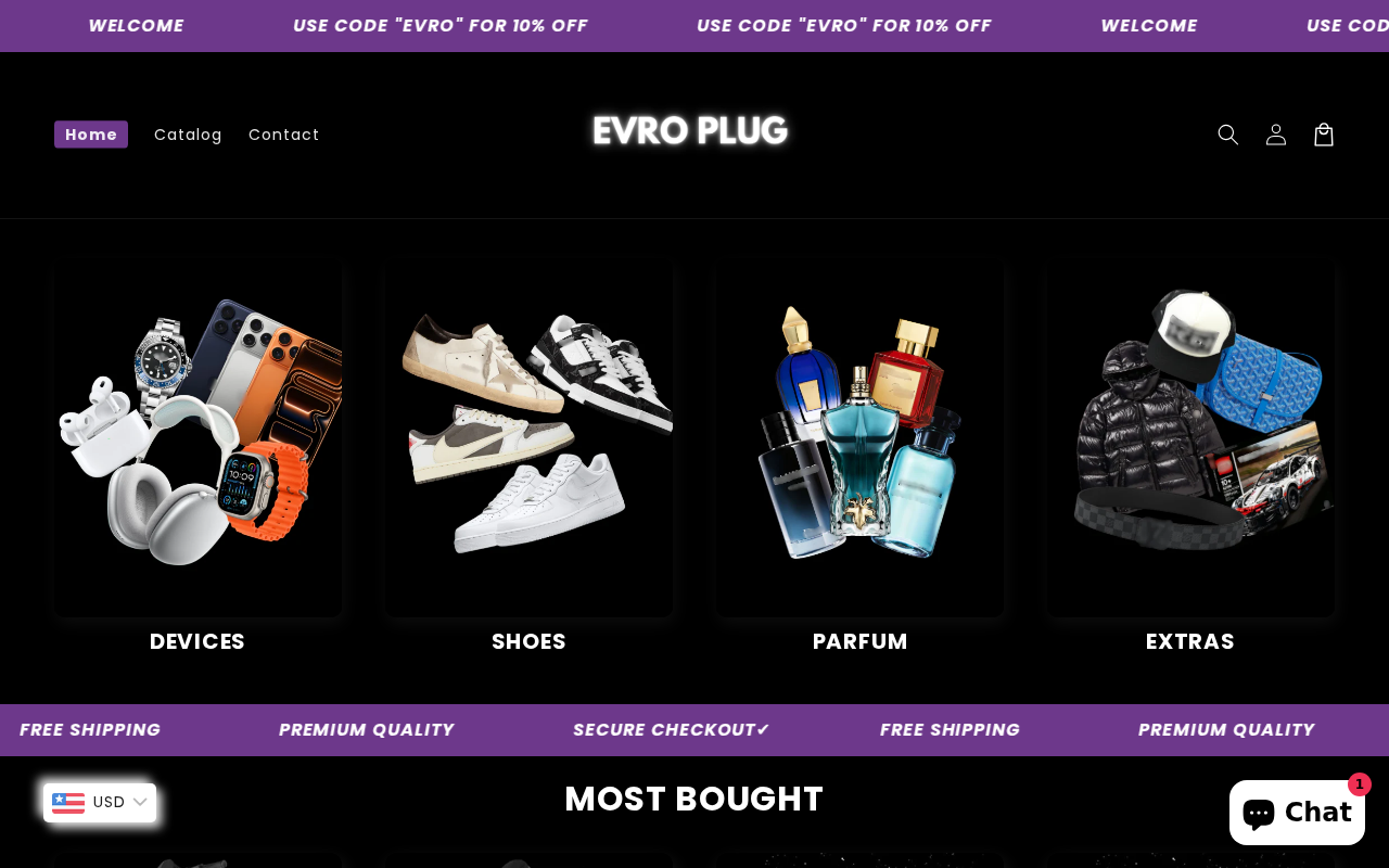 Screenshot of evroplug.com