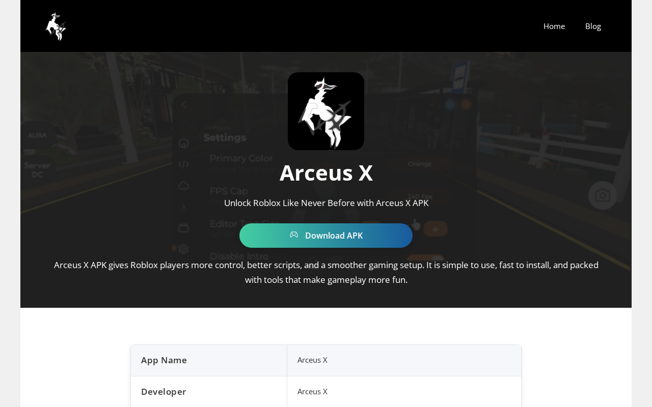 Screenshot of arceusxapk.com