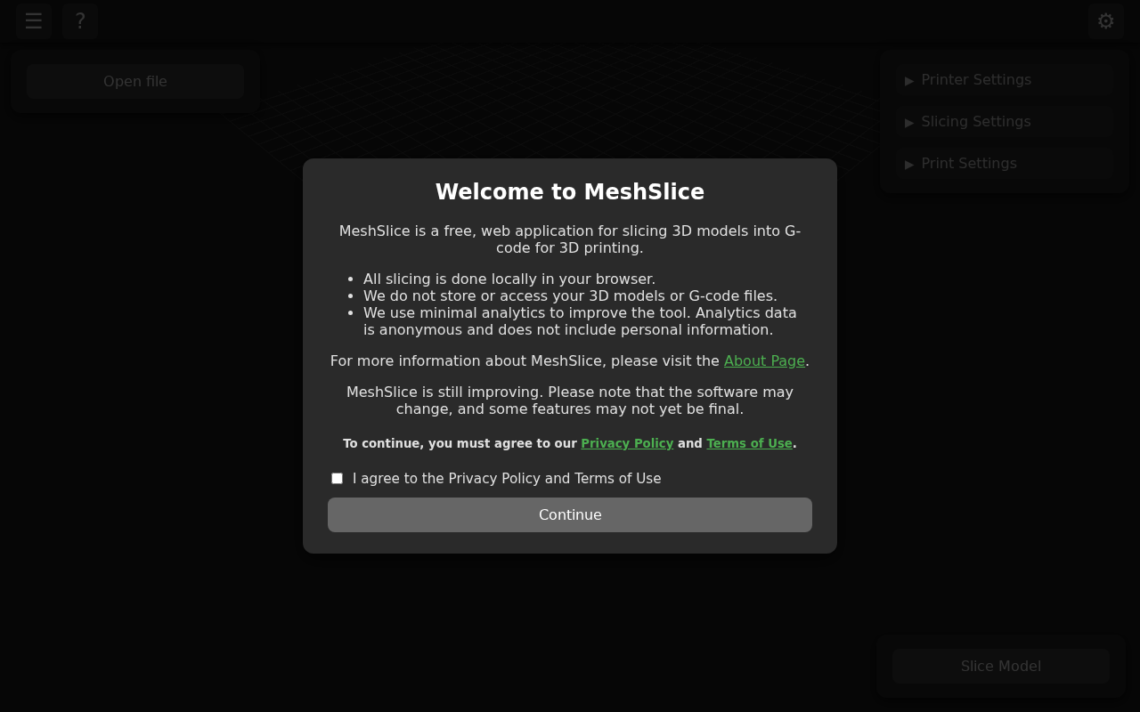 Captured page preview of meshslice.com