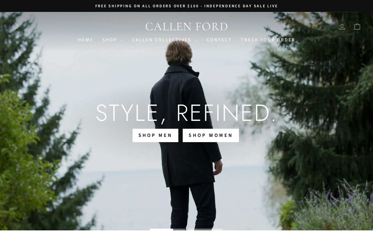 Screenshot of callenford.com