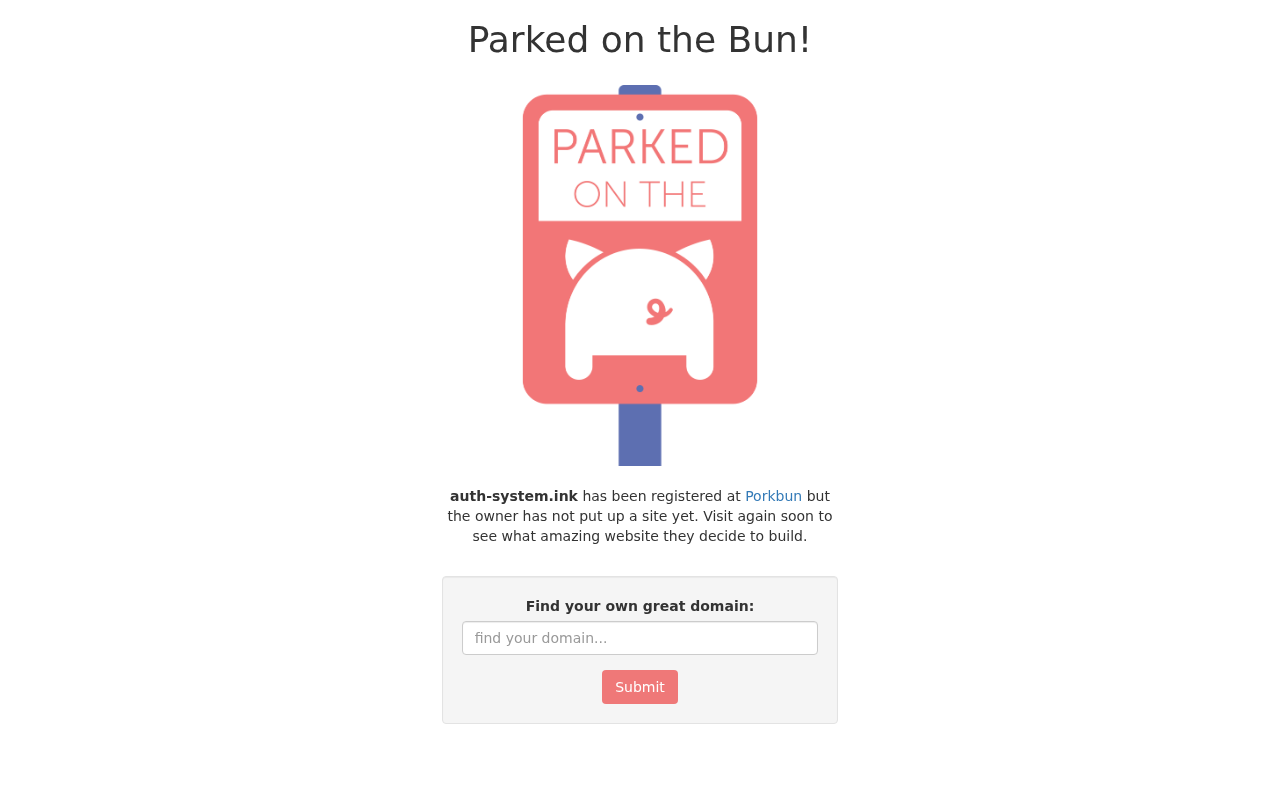 Screenshot of auth-system.ink