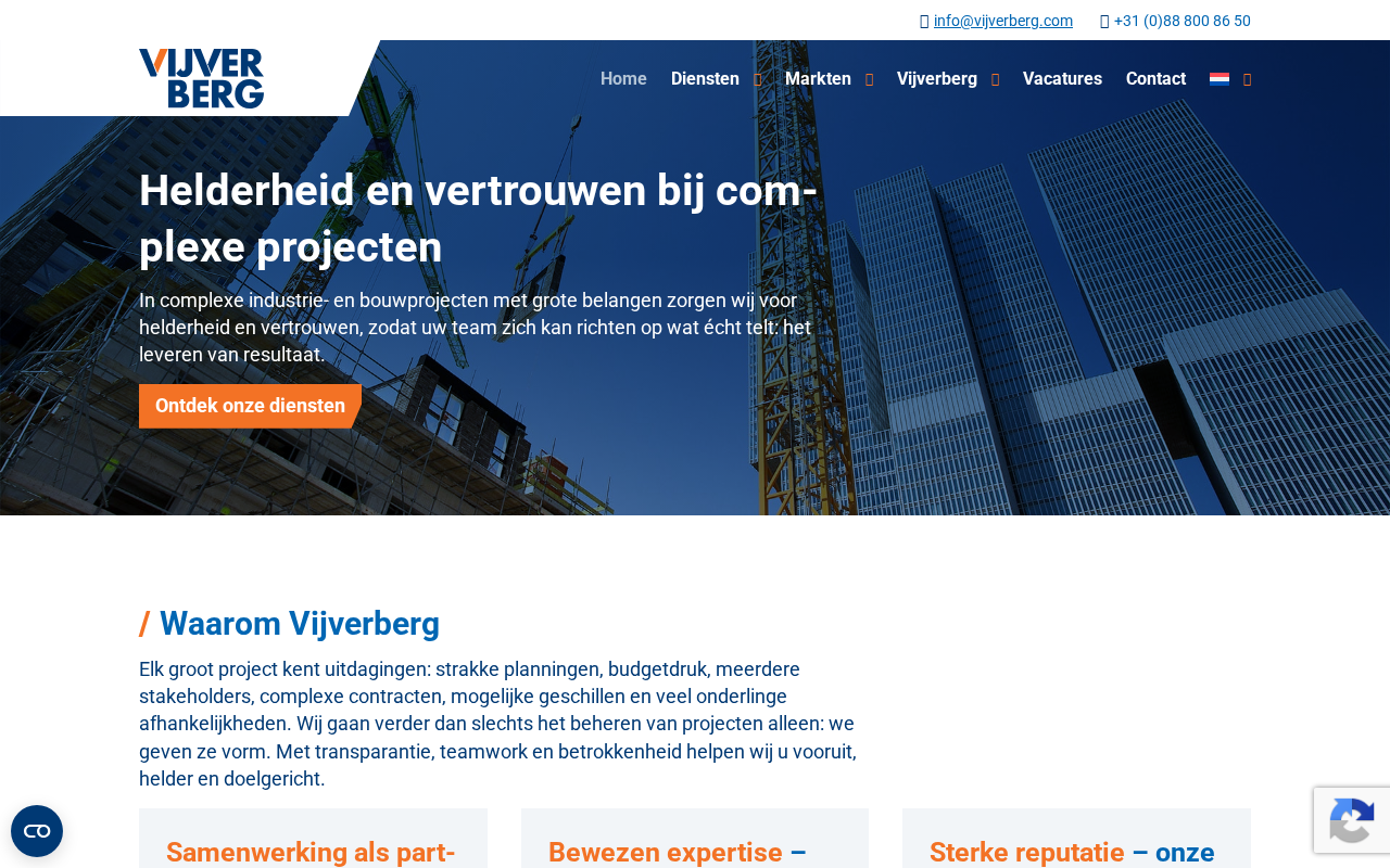 Screenshot of vijverberg.com