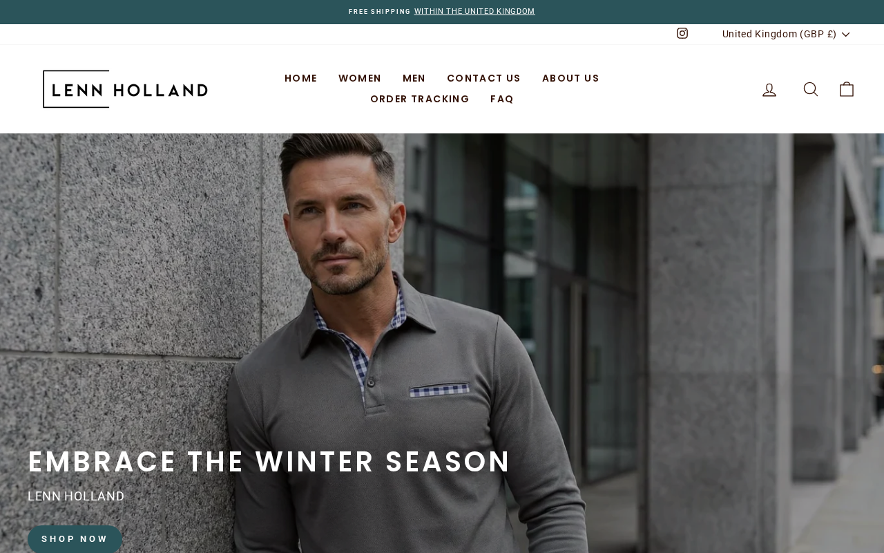 Screenshot of lennholland.com