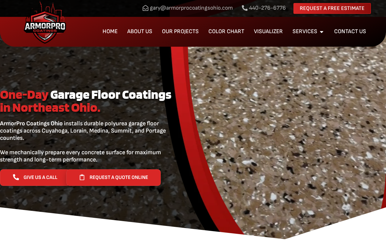 Screenshot of armorprocoatingsohio.com