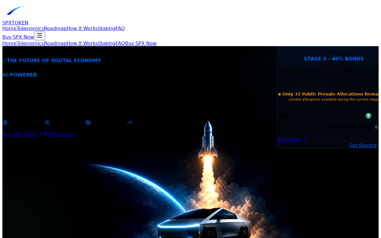Screenshot of spxofficial.com