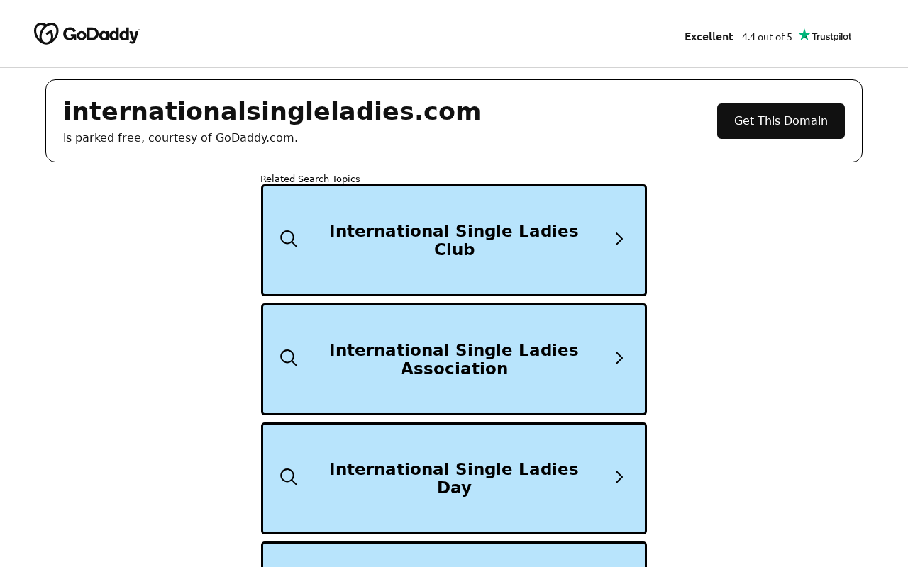 Screenshot of internationalsingleladies.com