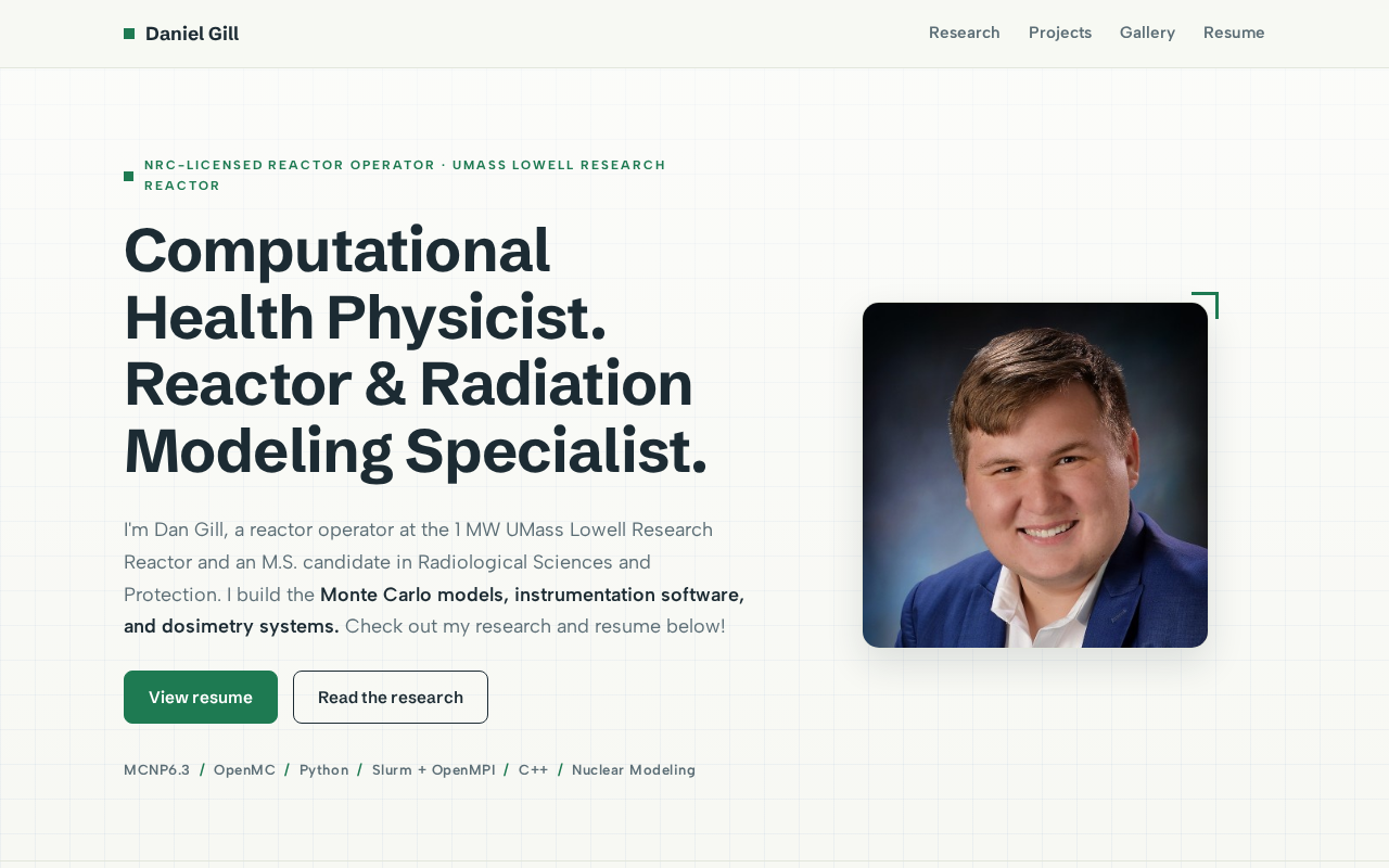 Captured page preview of dangillphysics.com