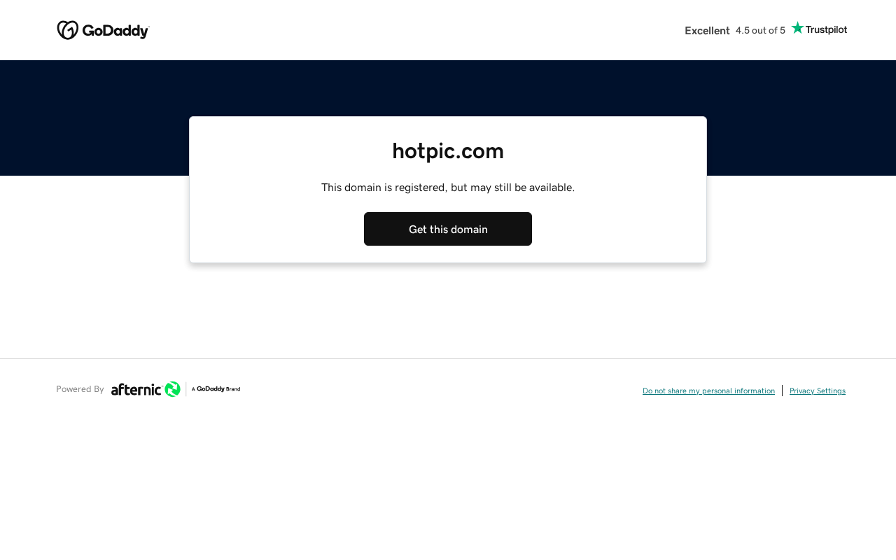 Screenshot of hotpic.com
