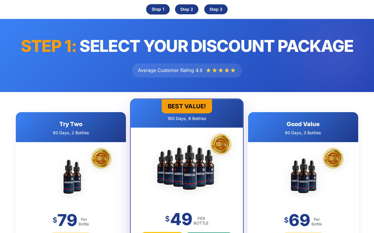 Screenshot of cc.cardioflush.com