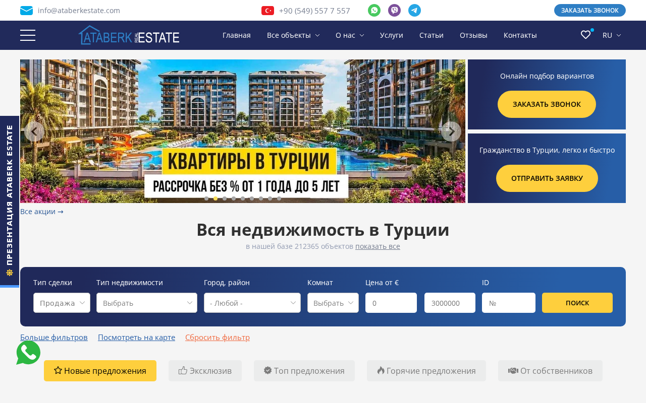 Screenshot of ataberkestate.com