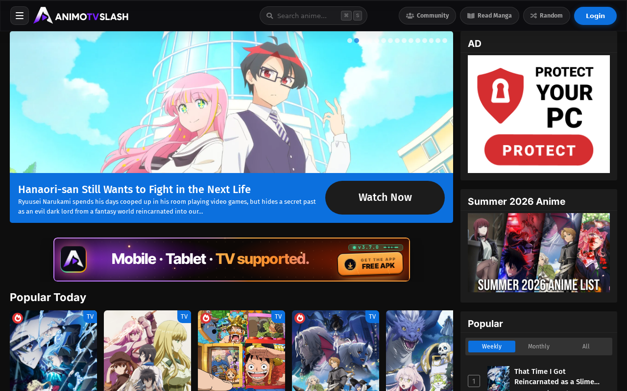 Captured page preview of animotvslash.org