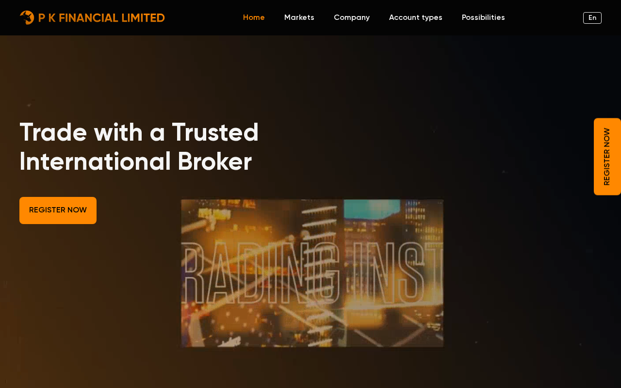 Captured page preview of pkfinancial-limited.net