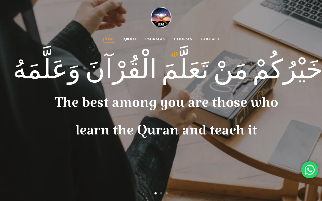 Captured page preview of irqa.irmedia.org