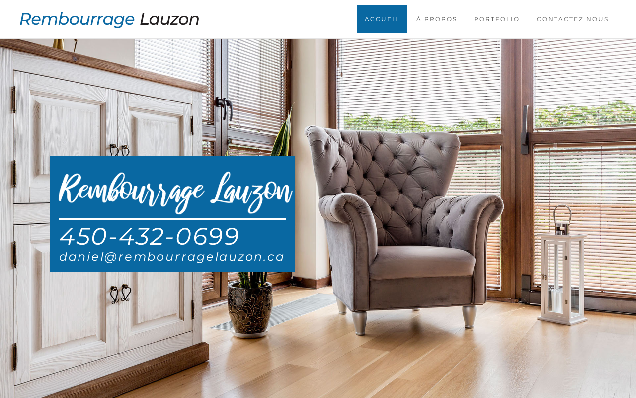 Captured page preview of rembourragelauzon.ca
