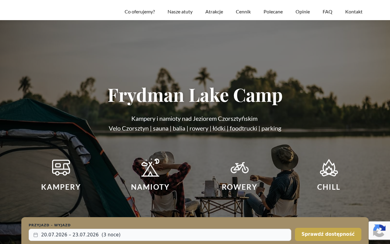 Captured page preview of frydmanlakecamp.pl