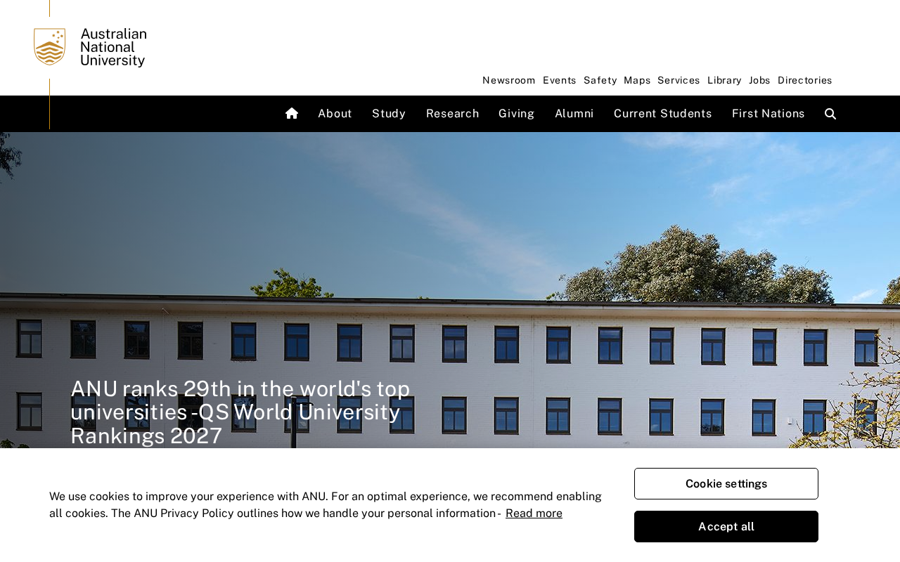 Screenshot of anu.edu.au