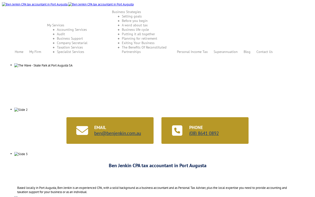 Screenshot of benjenkin.com.au