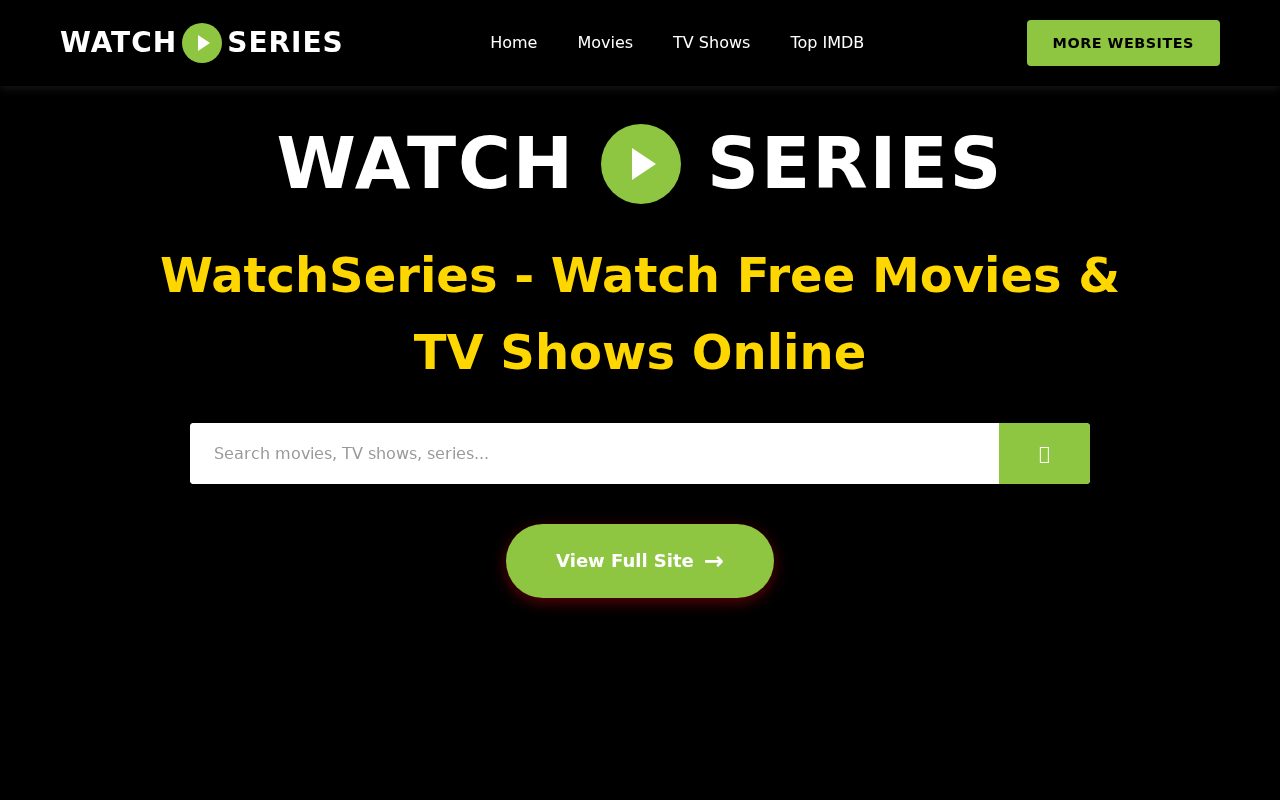 Screenshot of watchseriestv.net
