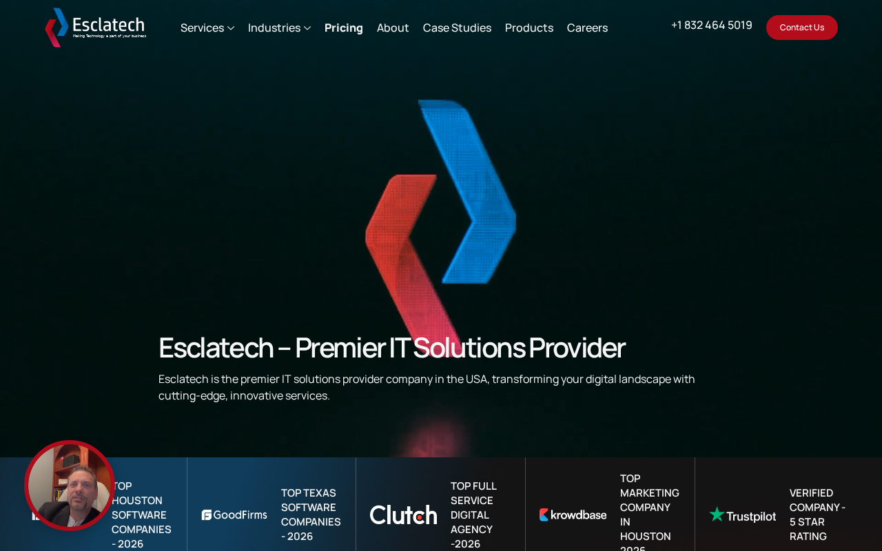 Screenshot of esclatech.com