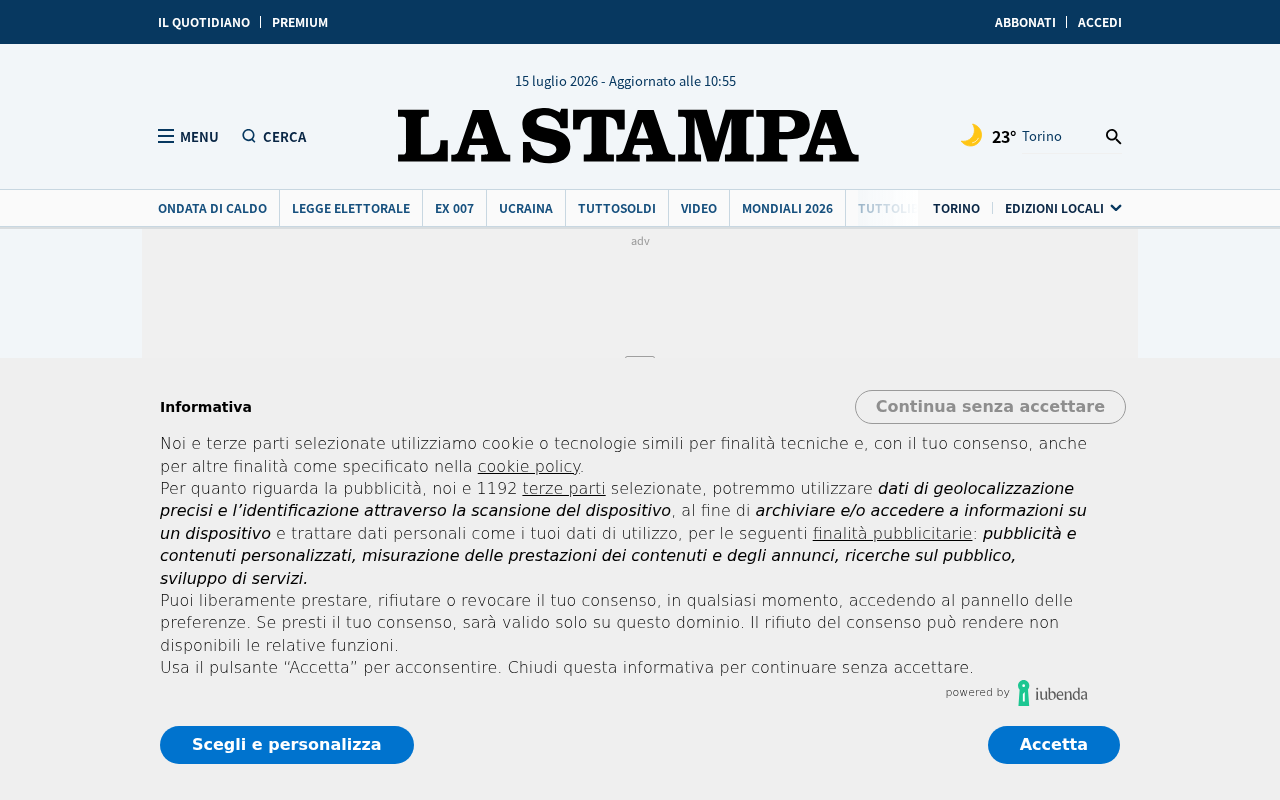 Screenshot of lastampa.it