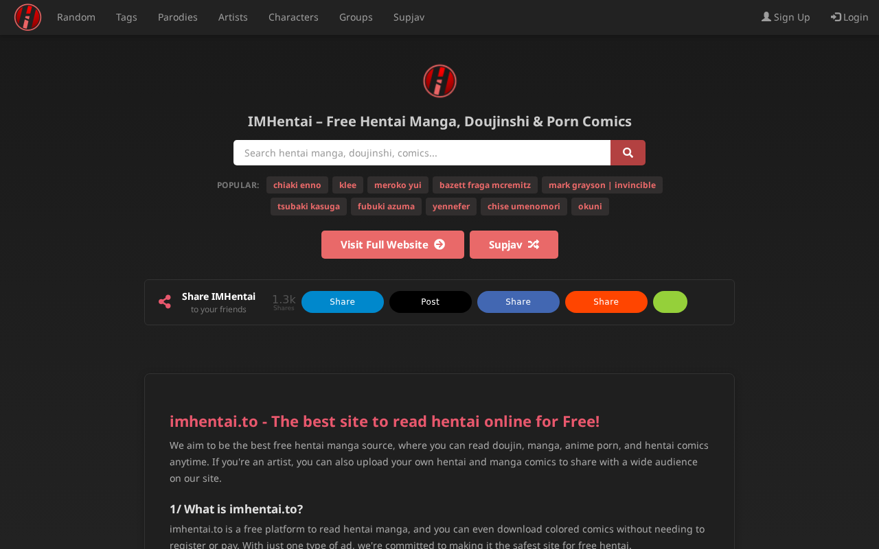 Screenshot of imhentai.to