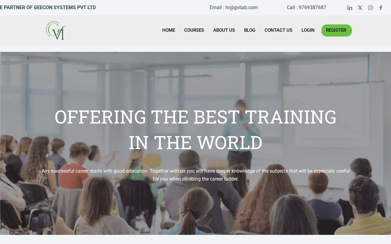 Screenshot of gvitraining.webdevelopment-server.com