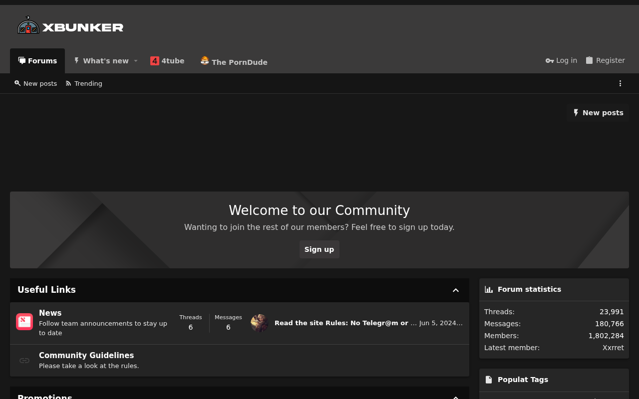 Screenshot of xbunker.cc