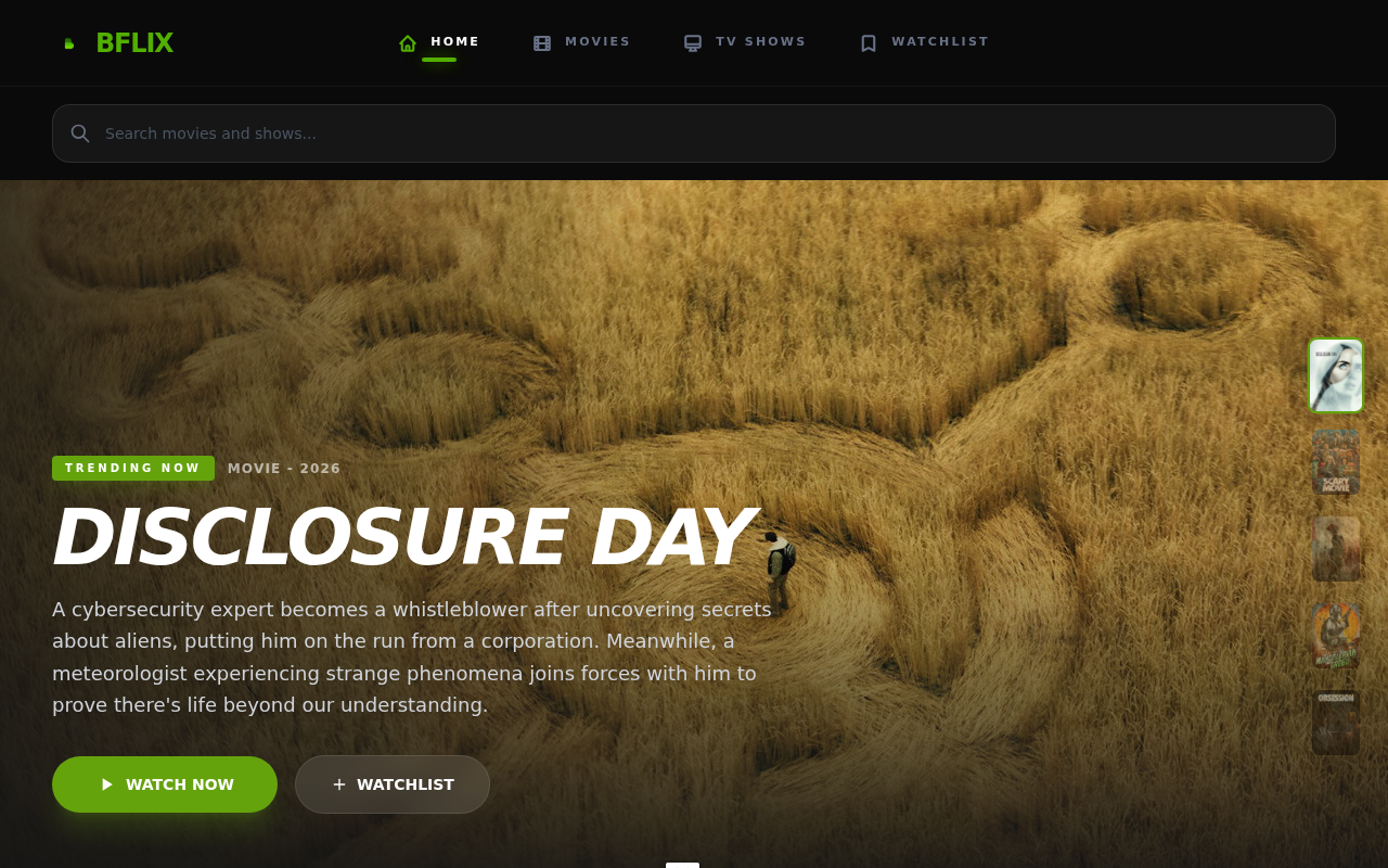 Screenshot of bflix.men