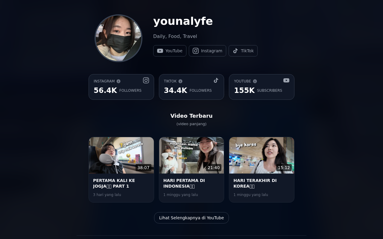Screenshot of younaverse.xyz