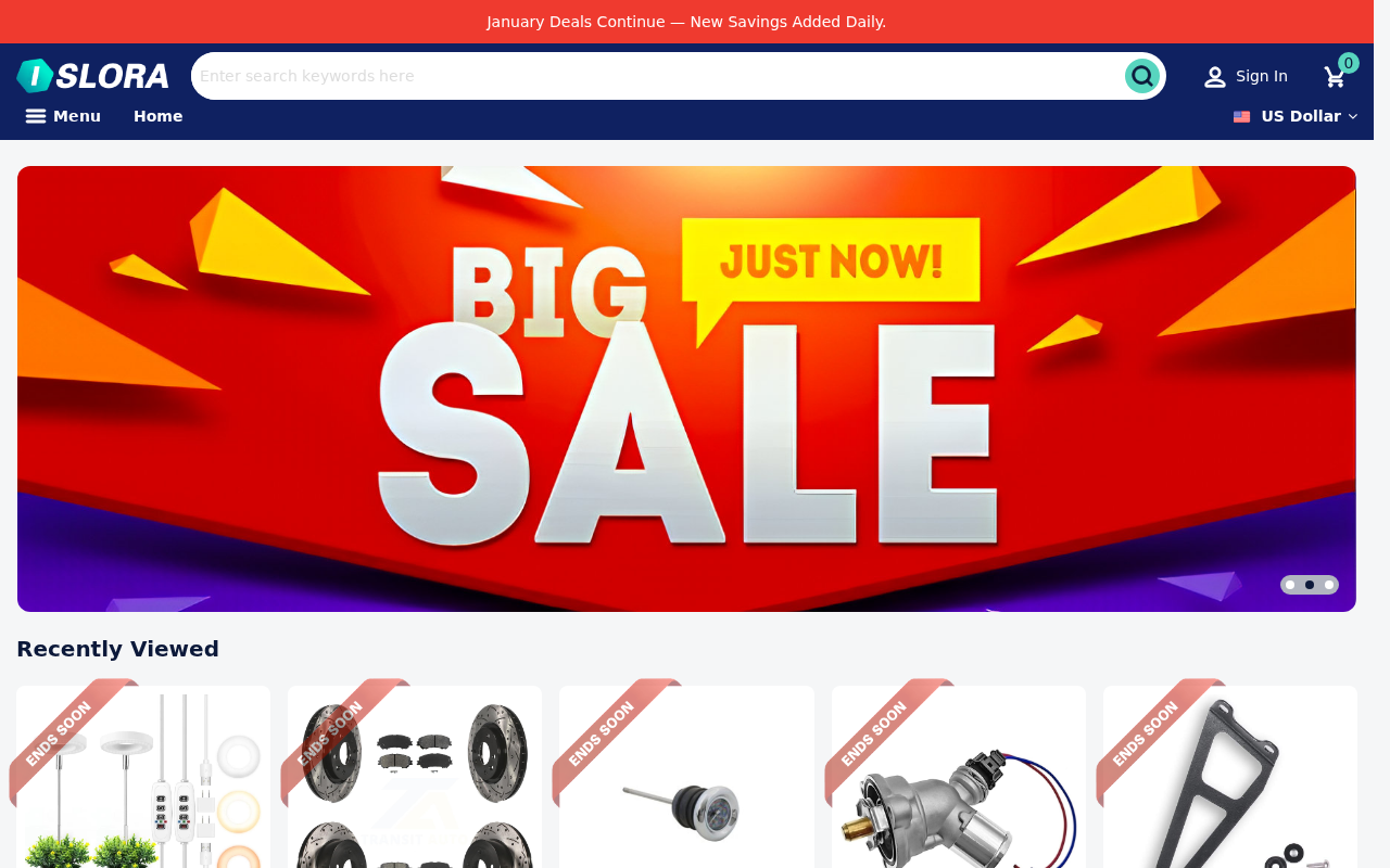 Screenshot of store.islemora.com