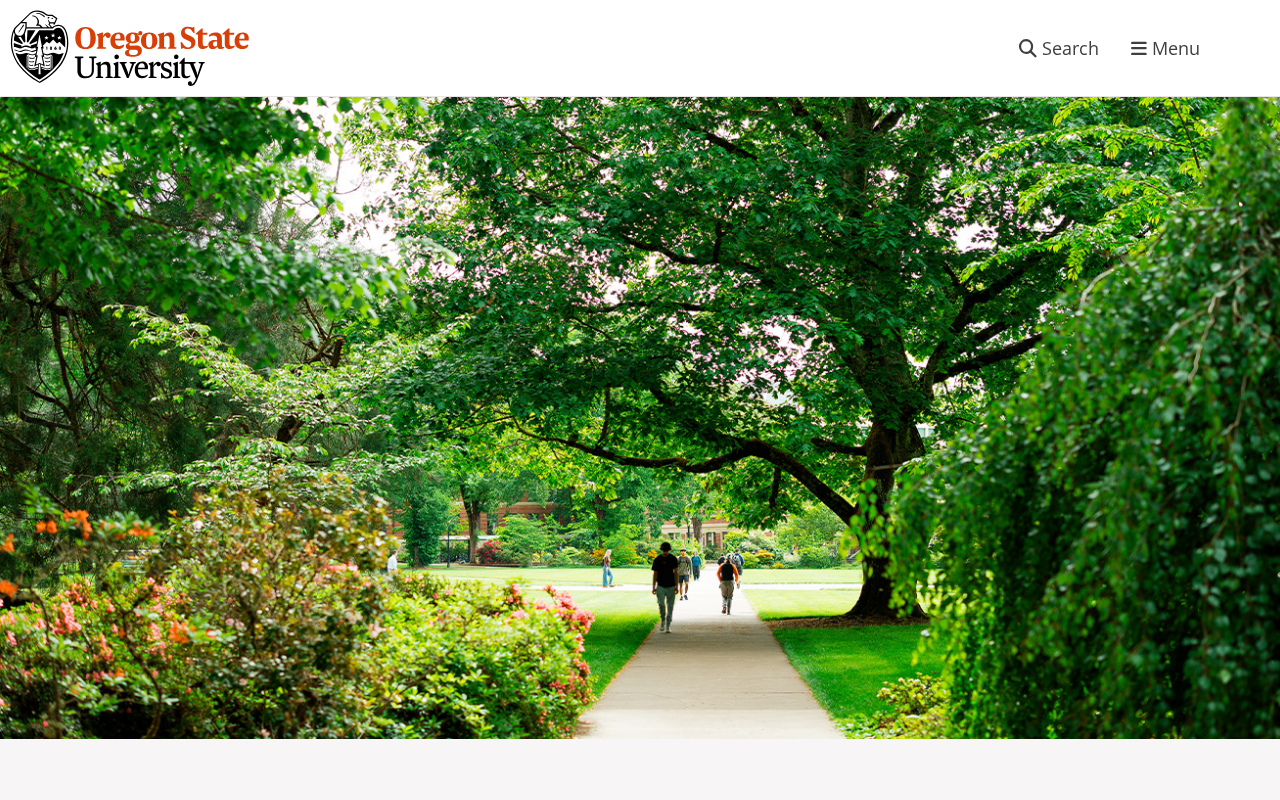 Screenshot of oregonstate.edu