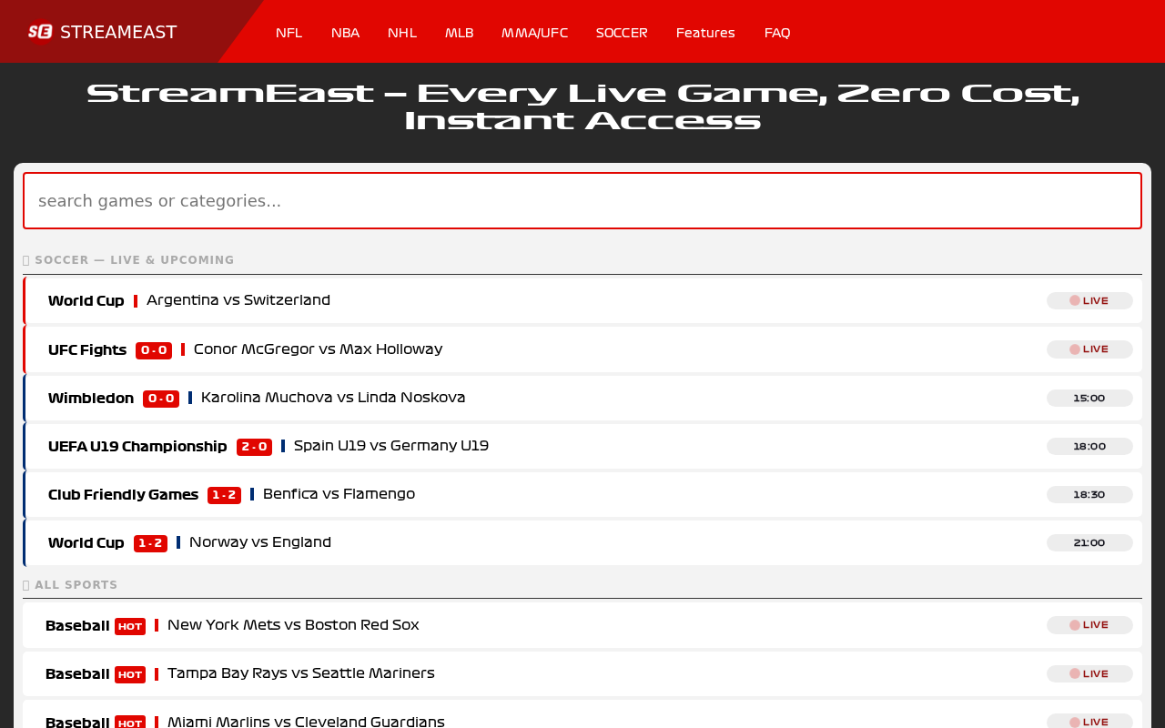 Screenshot of streamymax.com