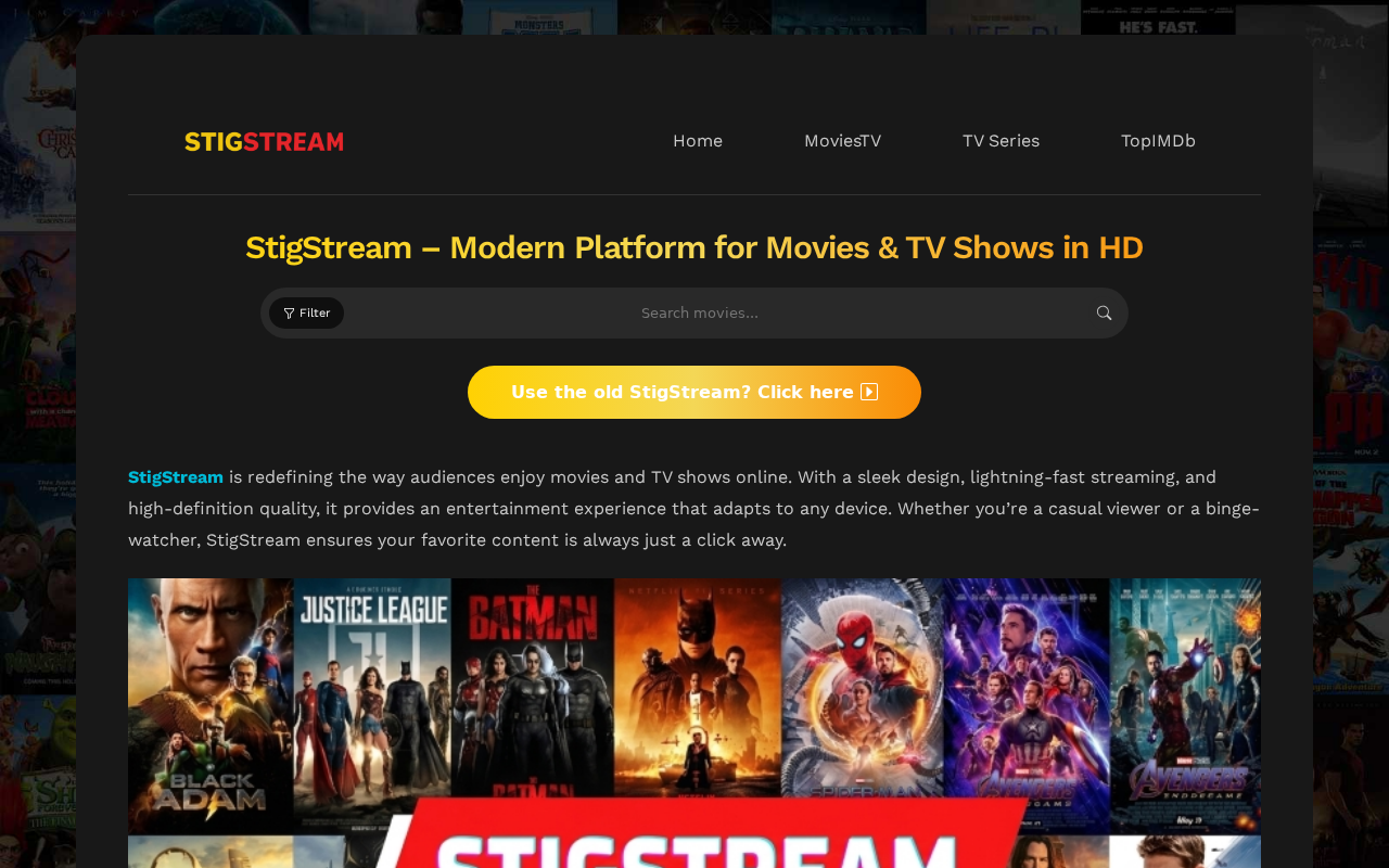 Screenshot of stigstream.my