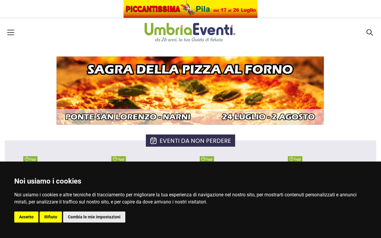 Screenshot of umbriaeventi.com
