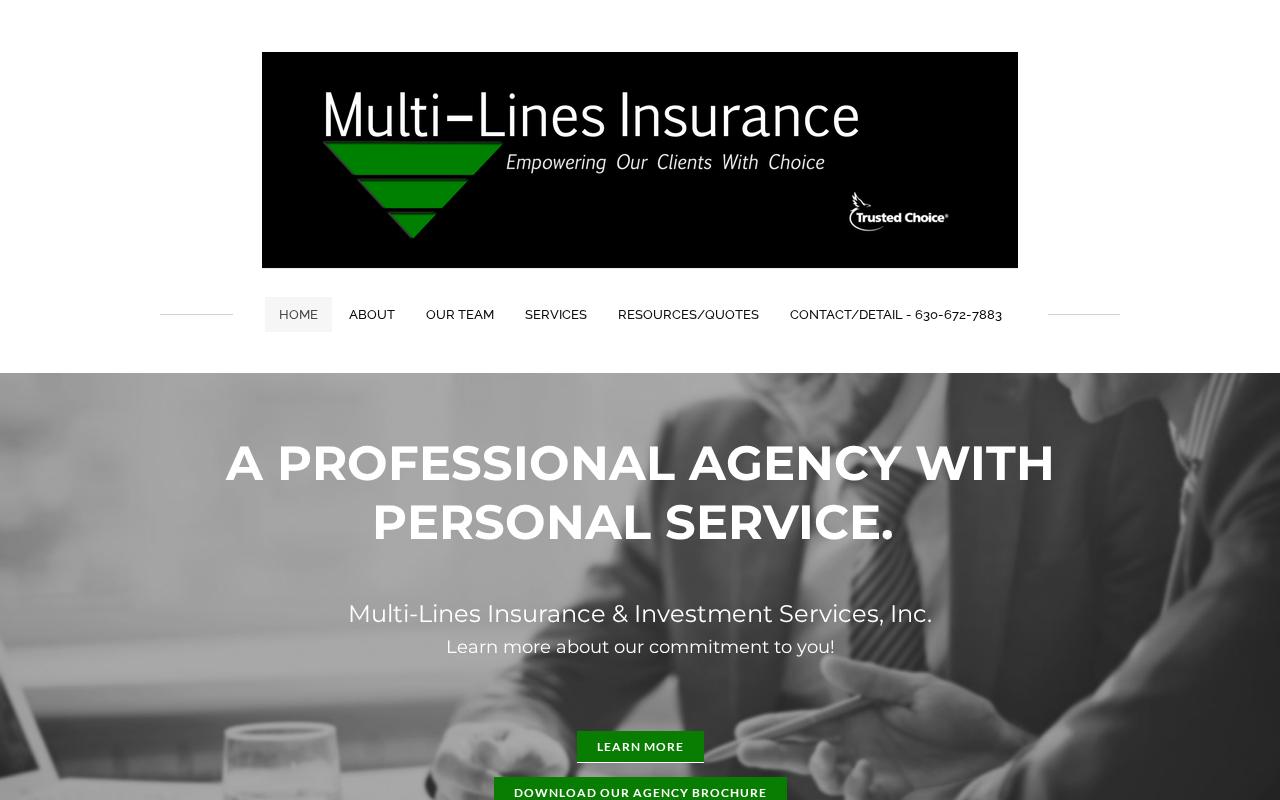 Screenshot of multilines.com