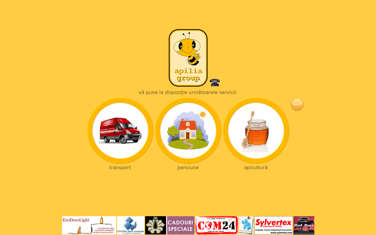 Screenshot of apilia.ro