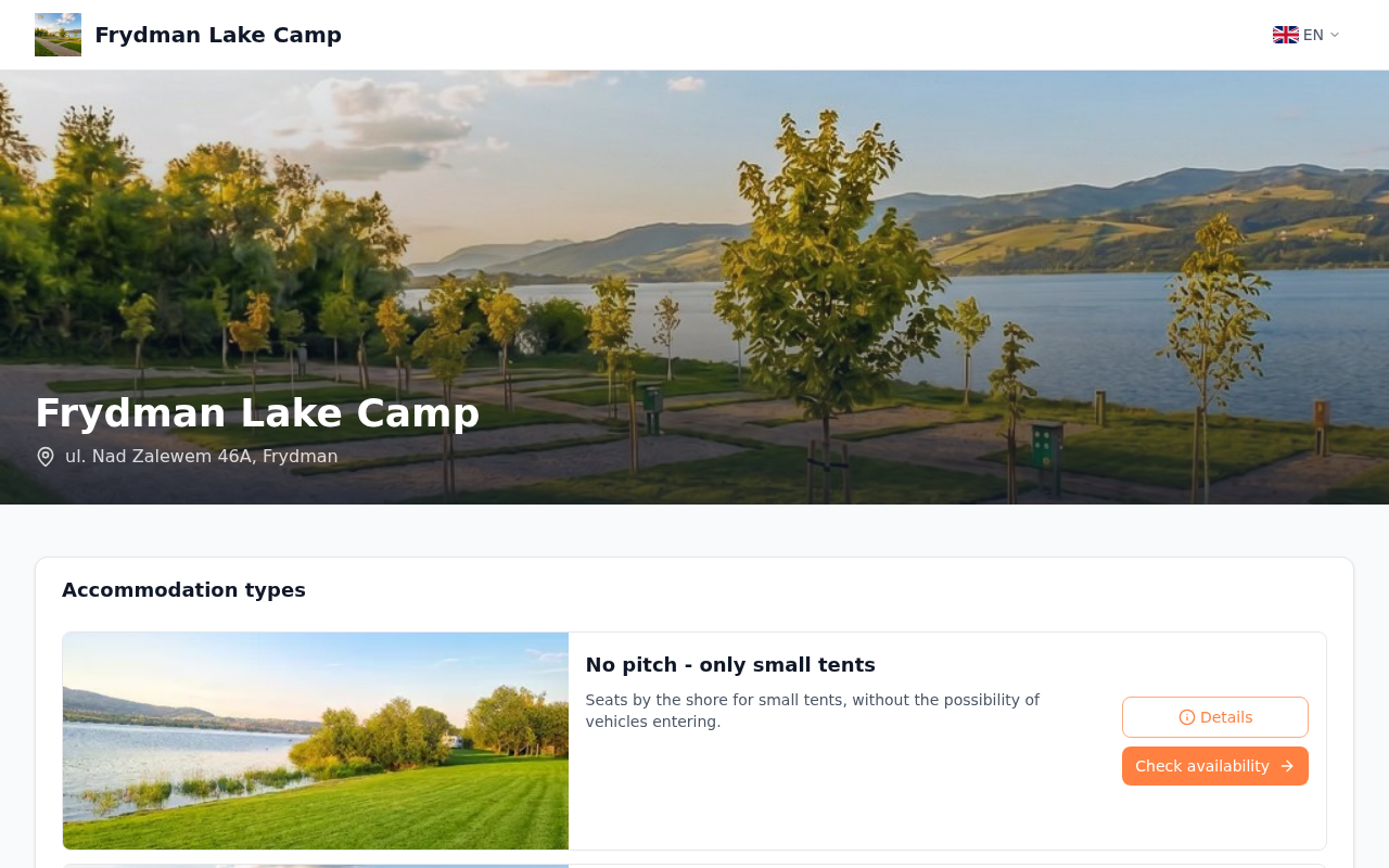 Captured page preview of frydman.campbooking.pl