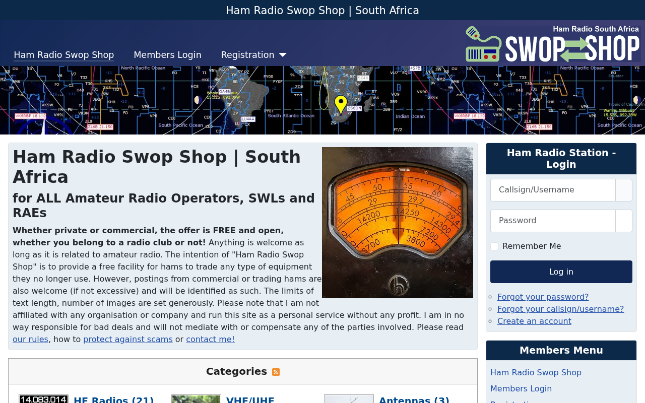 Captured page preview of ham-radio-swop-shop.co.za